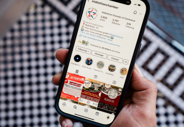 Midlothian Chamber of Commerce mobile Instagram profile