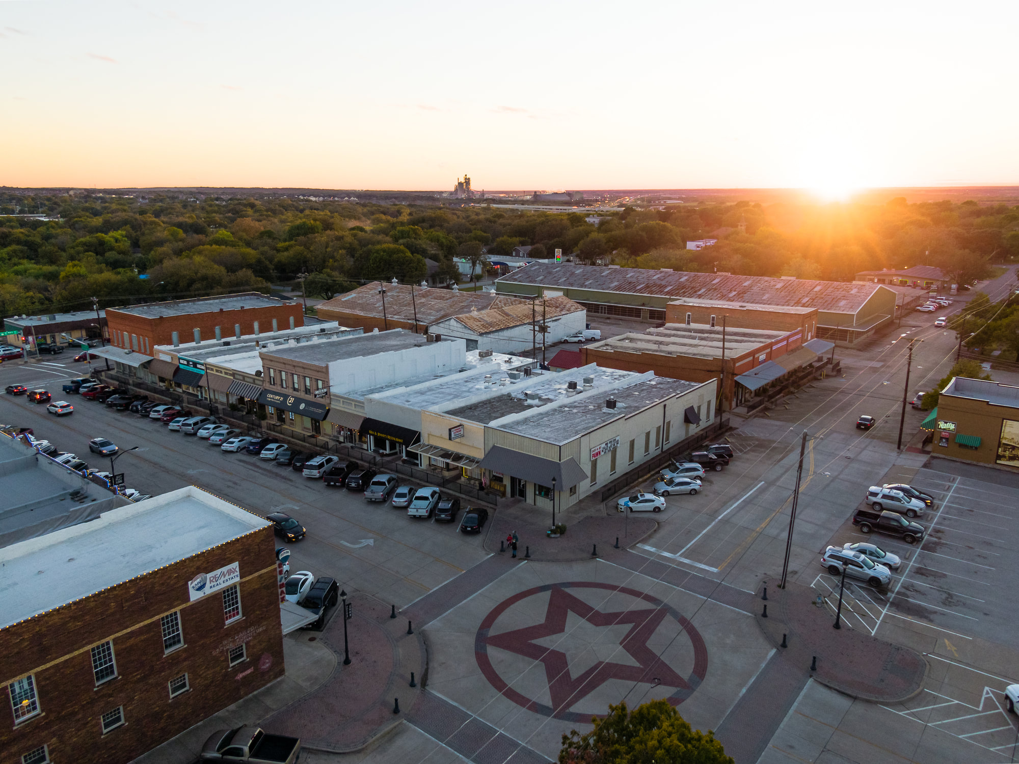 Downtown Midlothian, Texas