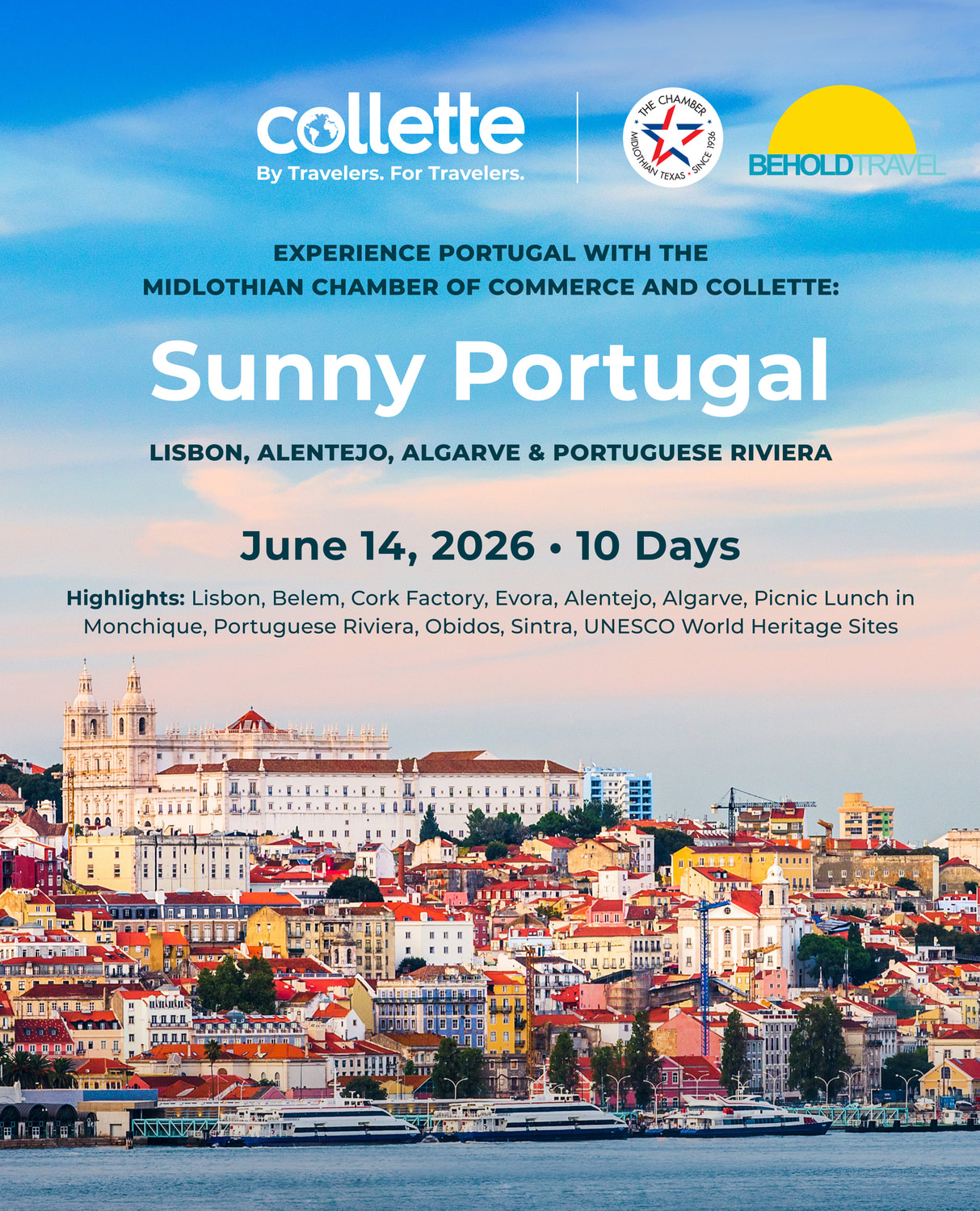 2026 Midlothian Chamber trip to Portugal