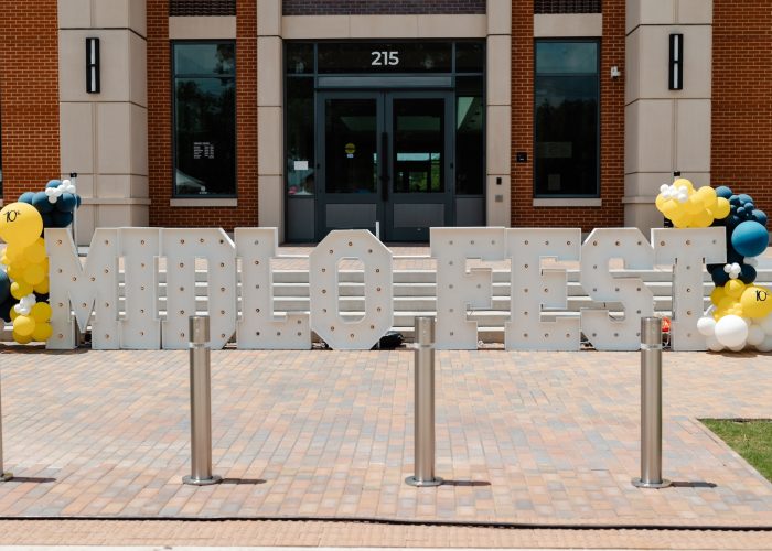 Sign outside of building reading MidloFest