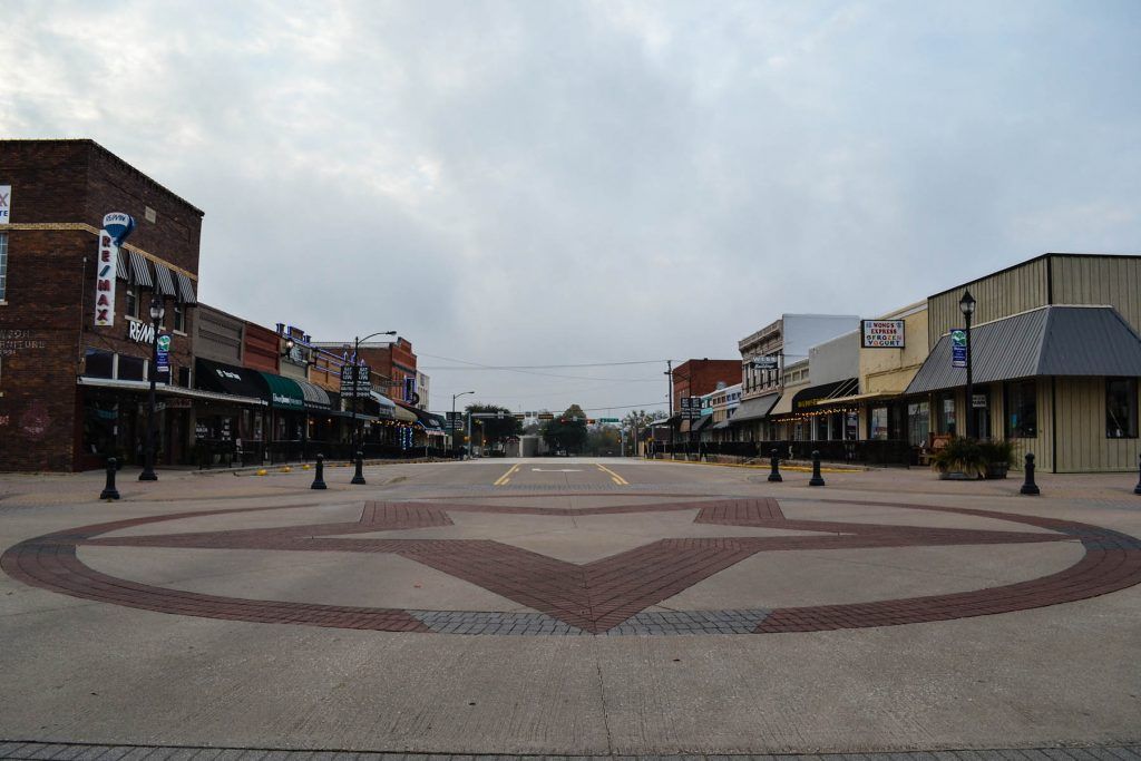 Downtown area Midlothian, Texas