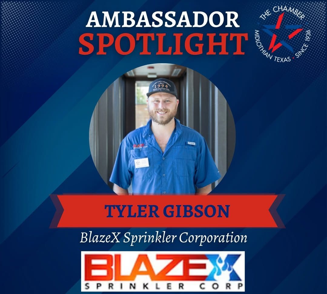 Midlothian Chamber of Commerce Ambassador Spotlight Tyler Gibson