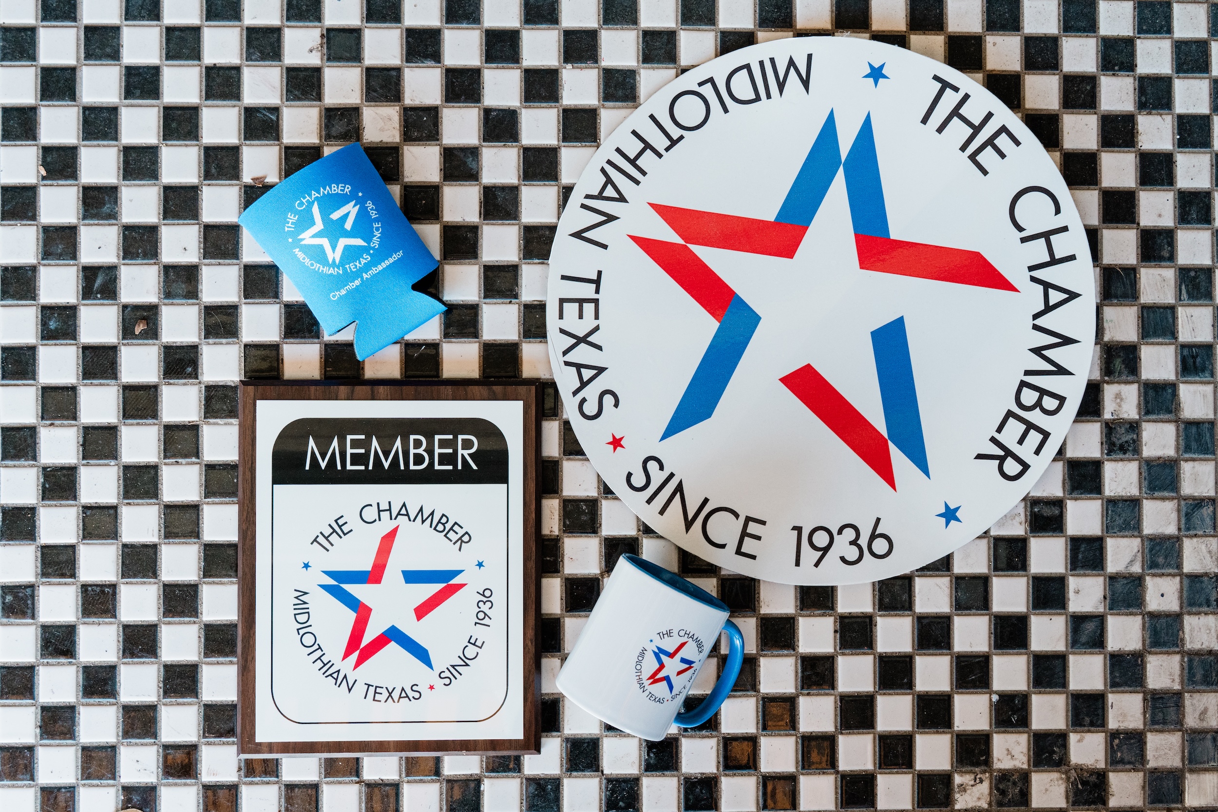 Midlothian Chamber of Commerce member gear