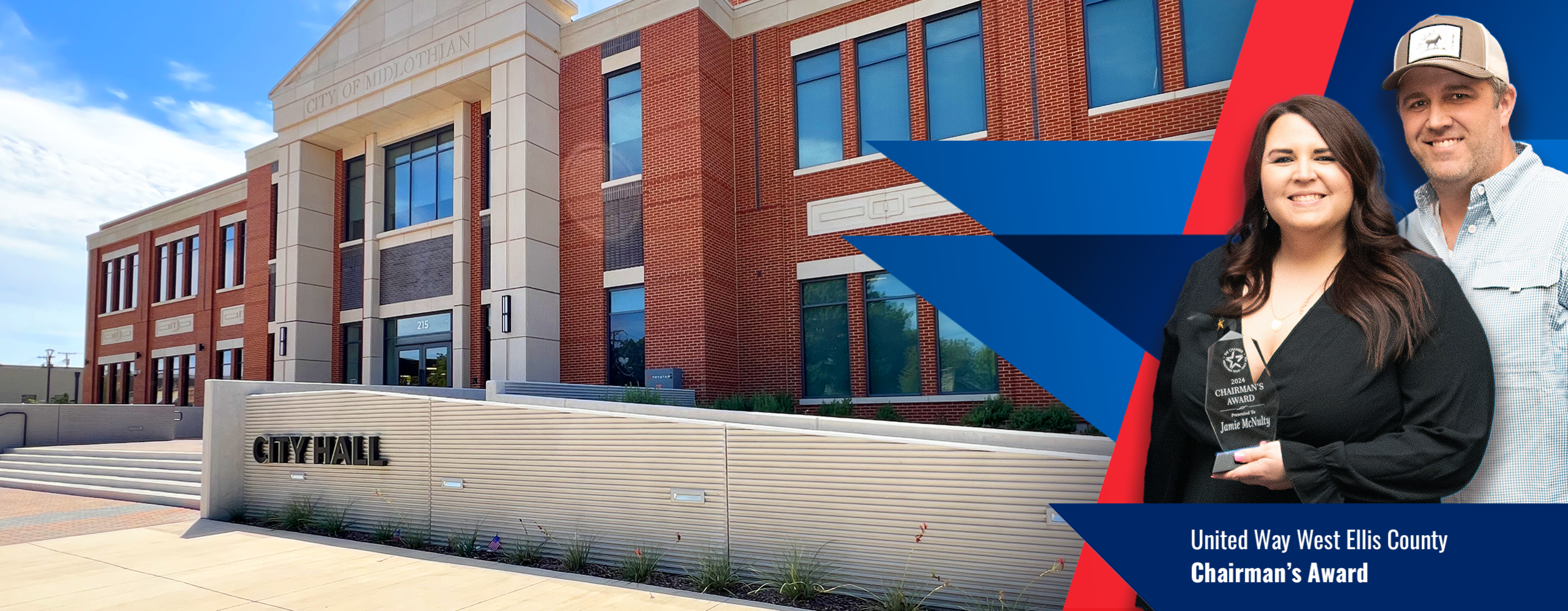 Midlothian Chamber of Commerce Chairman's Award winner United Way