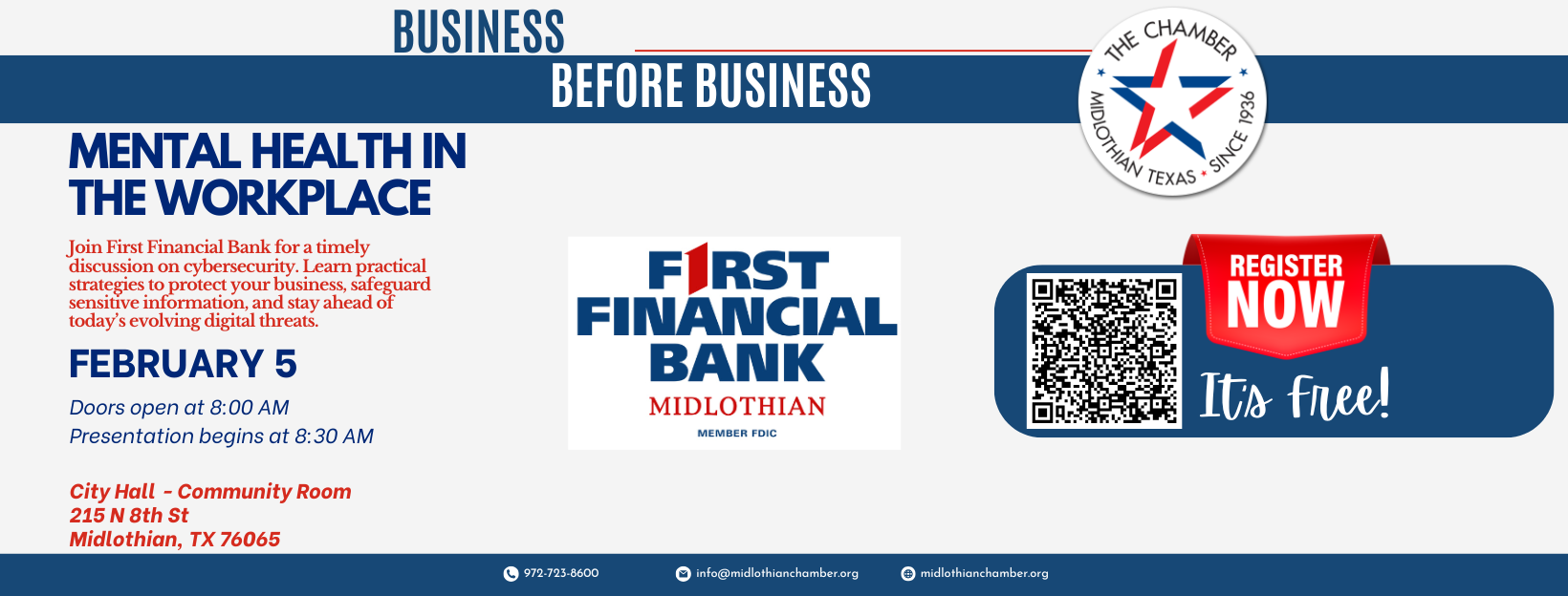 Business Before Business Midlothian Chamber of Commerce