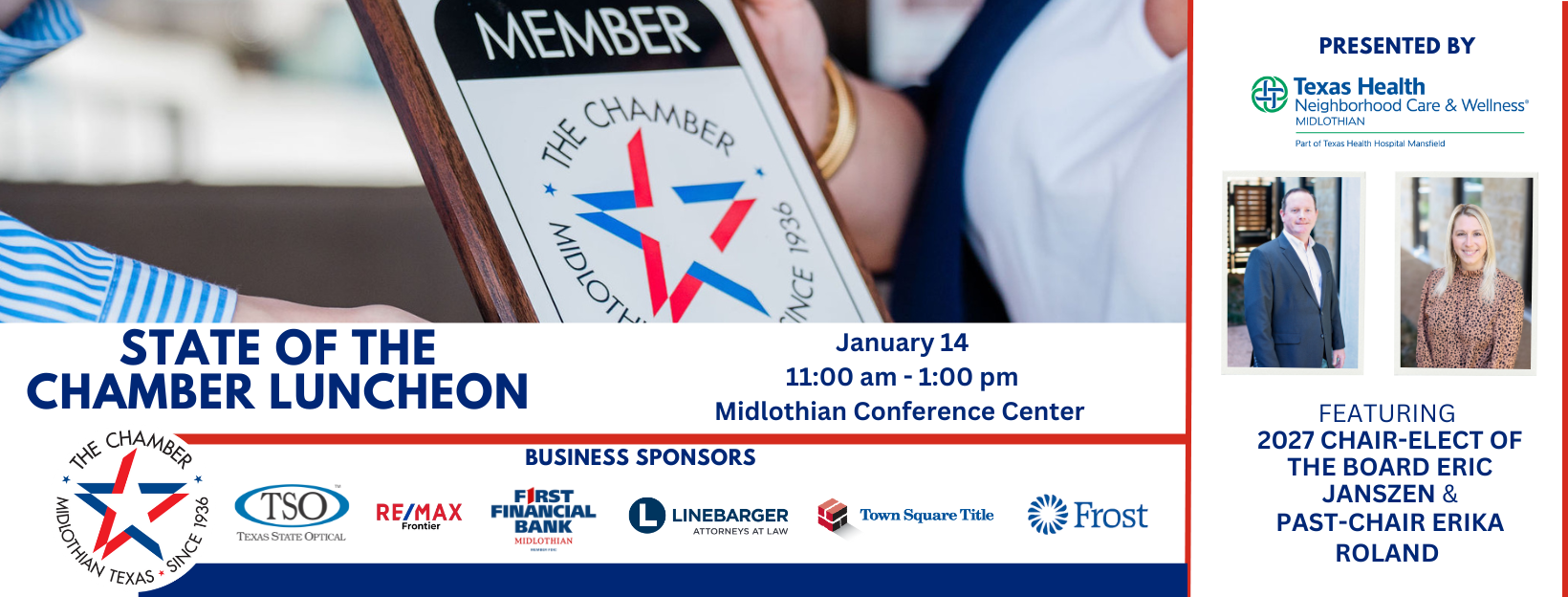 Midlothian Chamber of Commerce State of the Chamber Luncheon