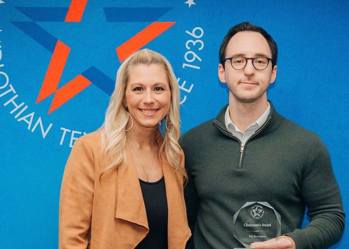 Ted Harrington of Steptoe & Johnson PLLC receiving The Chairman's Award